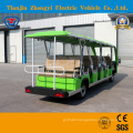 New Brand 17 Seats Electric Battery Powered Sightseeing Car for Resort with SGS and Ce Certification